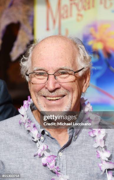 Musician Jimmy Buffett attends the "Escape To Margaritaville" send off party at Gallow Green at the McKittrick Hotel on September 28, 2017 in New...