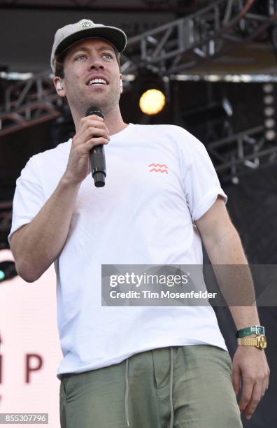 Brett Hite of Frenship performs during the 2017 Life is Beautiful Festival on September 24, 2017 in Las Vegas, Nevada.