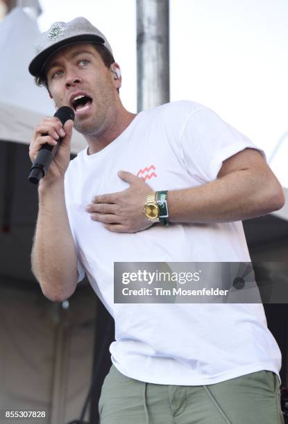 Brett Hite of Frenship performs during the 2017 Life is Beautiful Festival on September 24, 2017 in Las Vegas, Nevada.