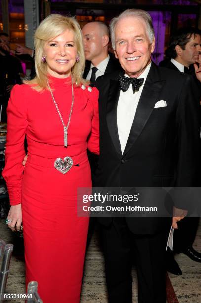 Hilary Geary Ross and Jeff Peek attend the New York City Ballet's 2017 Fall Fashion Gala on September 28, 2017 in New York City.