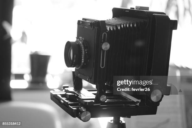side view of large fot mat camera - large format camera stock pictures, royalty-free photos & images