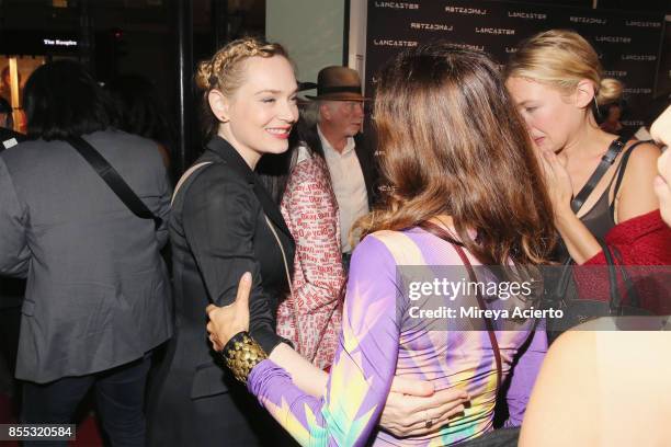 Guests attend the Lancaster Collection presentation during Paris Fashion Week Womenswear Spring/Summer 2018 on September 28, 2017 in Paris, France.