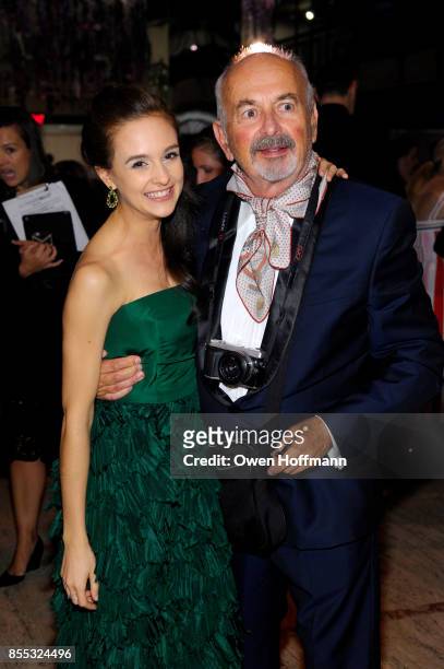 Lauren Lovette and Arthur Elgort attend the New York City Ballet's 2017 Fall Fashion Gala at David H. Koch Theater at Lincoln Center on September 28,...