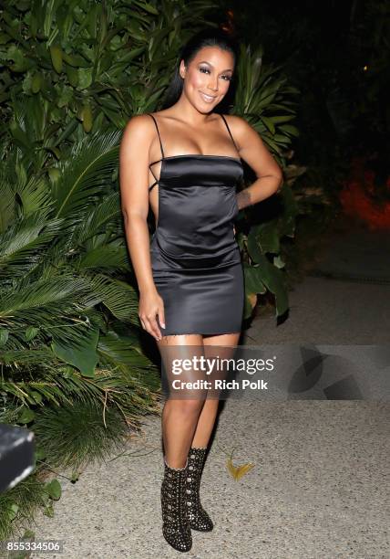 Shantel Jackson at the Men's Fitness Game Changers event at Goldstein Residence on September 28, 2017 in Beverly Hills, California.