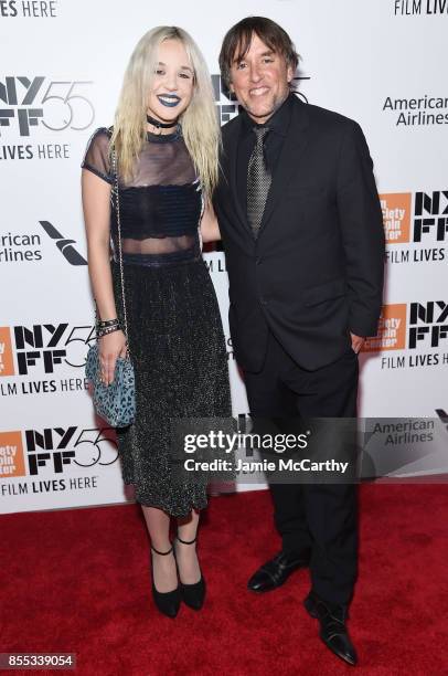 Lorelei Linklater and Director Richard Linklater attend the opening night premiere of "Last Flag Flying" during the 55th New York Film Festival at...