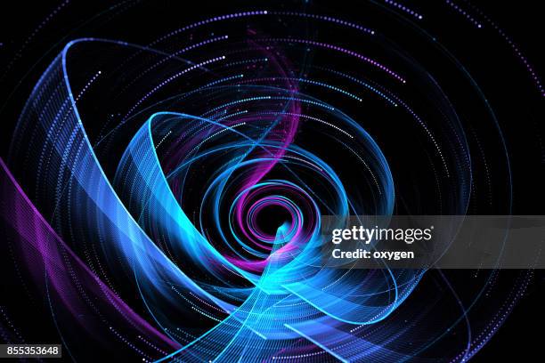 digital blue art abstract composition suitable for background - techno background foto e immagini stock