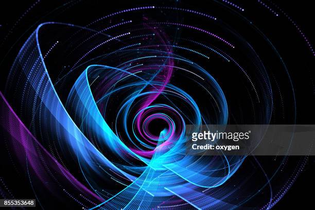 Digital blue art abstract composition suitable for background