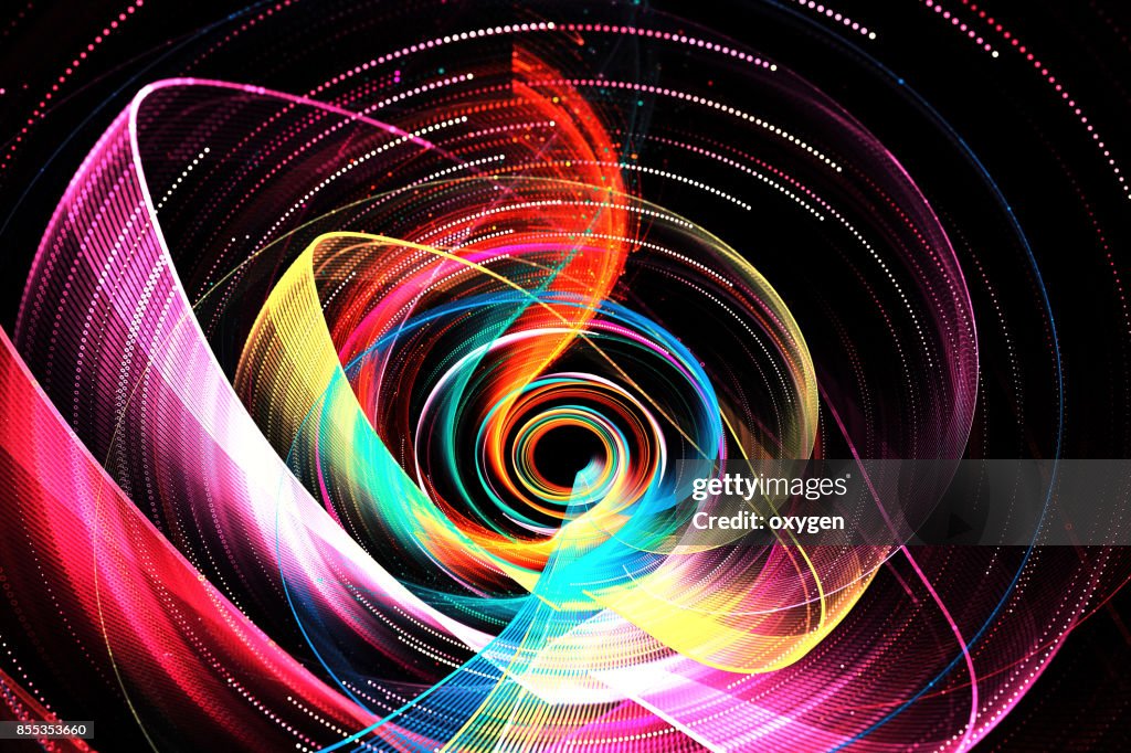 Digital art abstract composition suitable for background