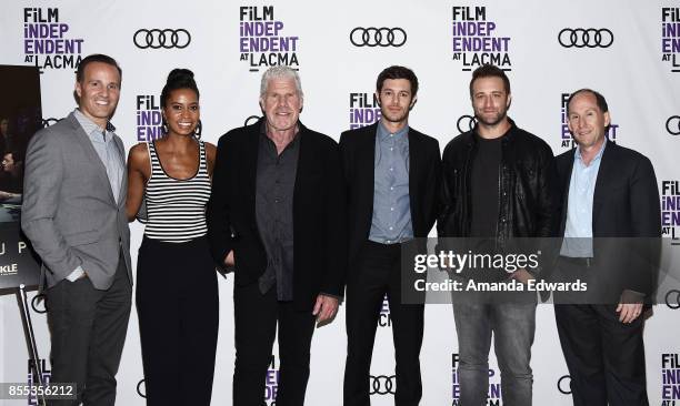 Crackle & Executive Vice President, Digital, Sony Pictures Television Networks Eric Berger, actors Kristen Ariza, Ron Perlman and Adam Brody,...