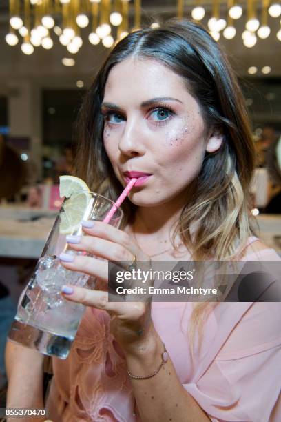 Guests attend 'Riley Rose celebrates store opening at Glendale Galleria with Jordyn Woods' on September 28, 2017 in Glendale, California.