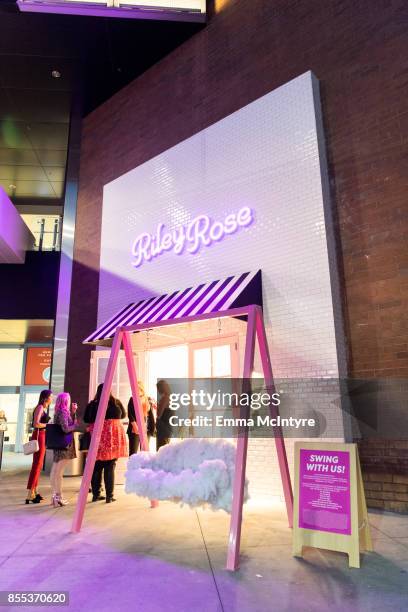 View of the atmosphere at 'Riley Rose celebrates store opening at Glendale Galleria with Jordyn Woods' on September 28, 2017 in Glendale, California.