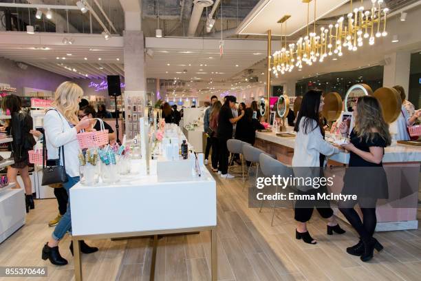 View of the atmosphere at 'Riley Rose celebrates store opening at Glendale Galleria with Jordyn Woods' on September 28, 2017 in Glendale, California.