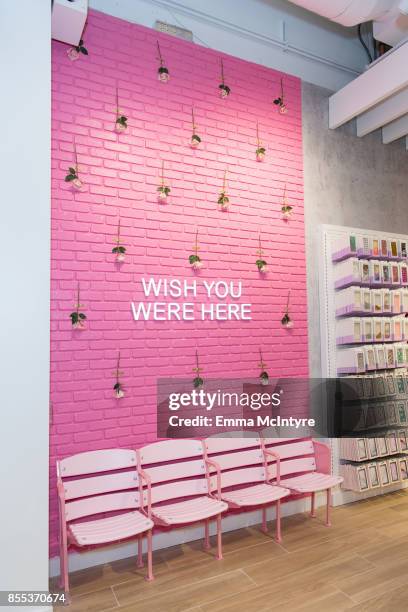 View of the atmosphere at 'Riley Rose celebrates store opening at Glendale Galleria with Jordyn Woods' on September 28, 2017 in Glendale, California.