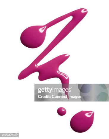 Pink nail varnish pattern Pink nail varnish pattern