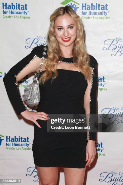 Actress Galassia Grassetto attends the 2017 Los Angeles Builders Ball at The Beverly Hilton Hotel on September 28, 2017 in Beverly Hills, California.