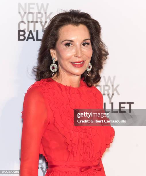 Fe Fendi attends the New York City Ballet's 2017 Fall Fashion Gala at David H. Koch Theater at Lincoln Center on September 28, 2017 in New York City.