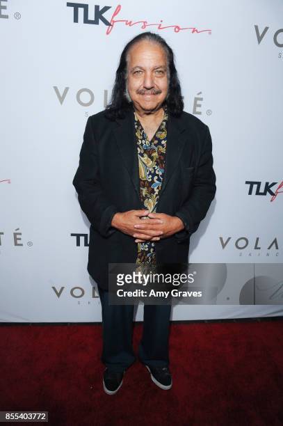 Ron Jeremy attends the Vicki Gunvalson And Volante Skincare's Launch Event on September 28, 2017 in Los Angeles, California.