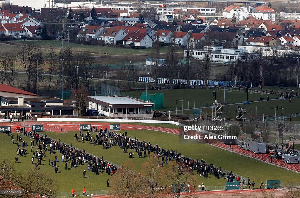 Winnenden School Shooting Memorial Service