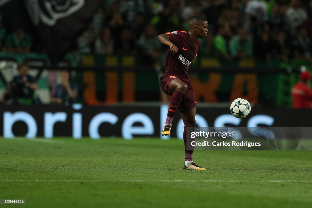 Sporting CP v FC Barcelona - UEFA Champions League