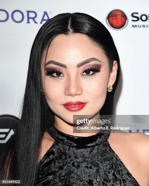 Musician Tina Guo attends City of Hope's Music, Film and Entertainment Industry's Songs of Hope Event at Private Residence on September 28, 2017 in...