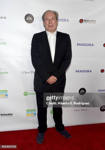 Composer Hans Zimmer attends City of Hope's Music, Film and Entertainment Industry's Songs of Hope Event at Private Residence on September 28, 2017...