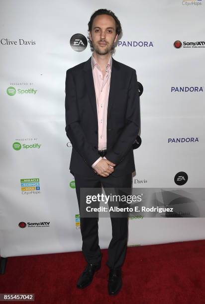 Composer Steve Mazzaro attends City of Hope's Music, Film and Entertainment Industry's Songs of Hope Event at Private Residence on September 28, 2017...