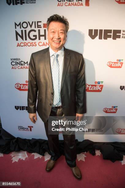 Actor Tzi Ma attends the Opening Night Gala Red Carpet during the 36th Annual Vancouver International Film Festival at The Centre In Vancouver For...