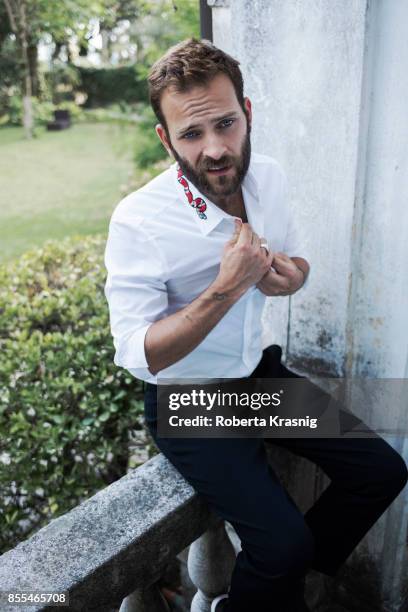 Actor Alessandro Borghi is photographed on August 31, 2017 in Venice, Italy.