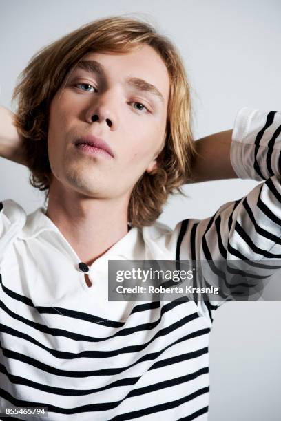 Actor Charlie Plummer is photographed on September 1, 2017 in Venice, Italy.