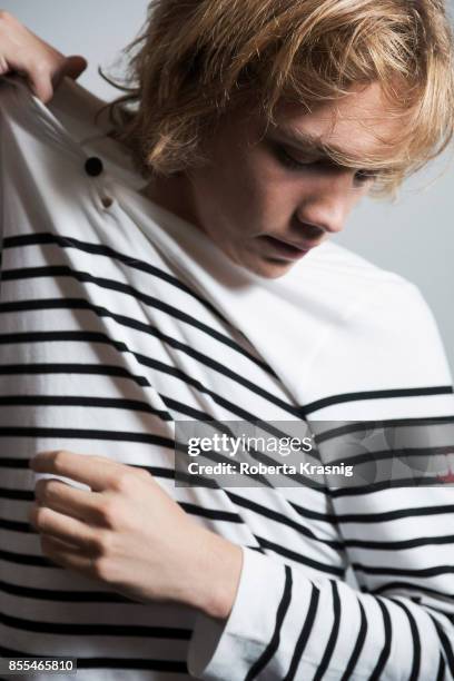 Actor Charlie Plummer is photographed on September 1, 2017 in Venice, Italy.