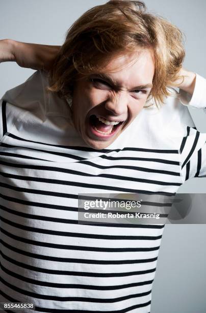 Actor Charlie Plummer is photographed on September 1, 2017 in Venice, Italy.