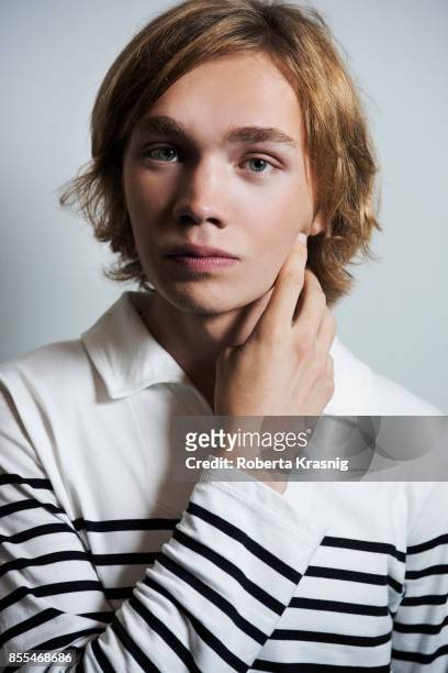 Actor Charlie Plummer is photographed on September 1, 2017 in Venice, Italy.