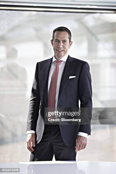 Stefan Butz, chief executive officer of DKSH Holding AG, poses for a photograph following an interview in Zurich, Switzerland, on Monday, Sept. 25,...
