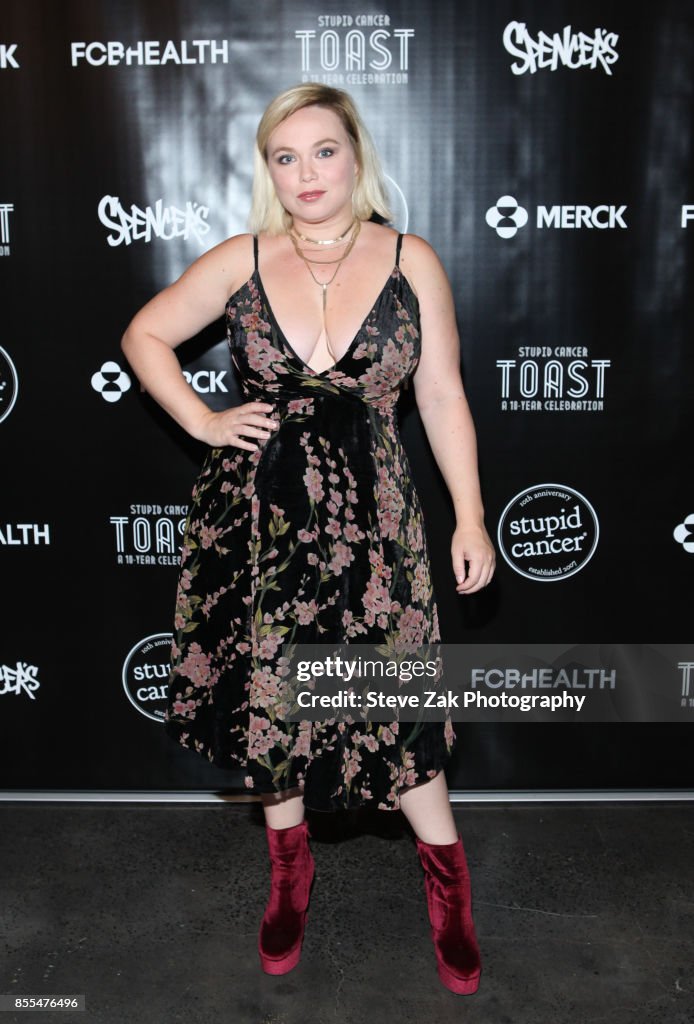 Actress Amanda Fuller attends Stupid Cancer Toast A 10-Year... News