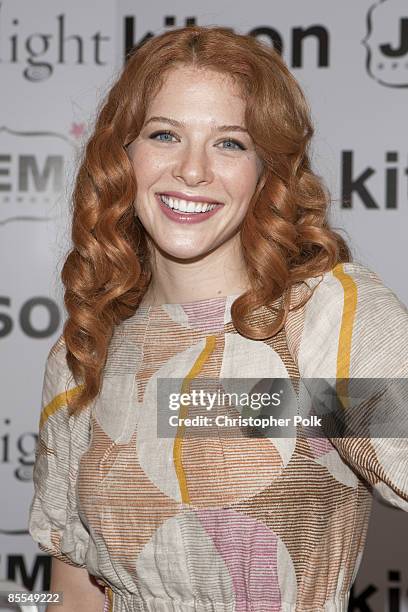 Rachelle Lefevre during the "Twilight" DVD and apparel launch hosted by Kitson, JEM Sportswear and Awake, Inc. At Kitson in Los Angeles, CA on March...