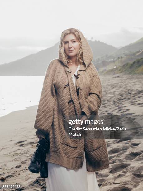 Screenwriter and film director Amanda Sthers is photographed for Paris Match on April 3, 2017 in Los Angeles, California.