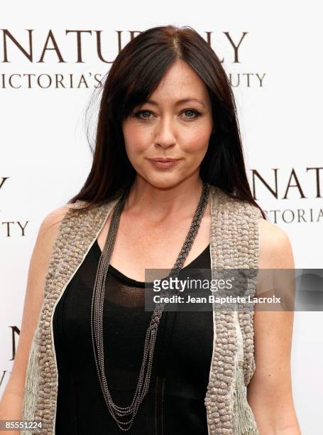 Shannen Doherty visits Victoria's Secret on March 21, 2009 in Los Angeles, California.