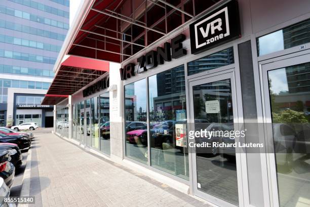 Zone and owner Wei Shi are seen in Markham for a Now Open business profile. The business in the Yonge and Steeles area is a gaming centre, an...