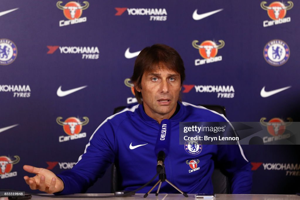 Chelsea Training and Press Conference