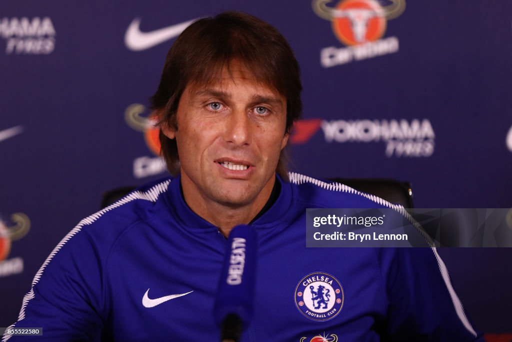 Chelsea Training and Press Conference