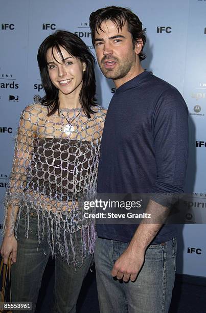 Lisa Sheridan and Ron Livingston