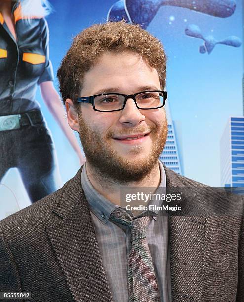Seth Rogen Mars Sign 688 Monsters Inc Photos & High Res Pictures - Getty Images