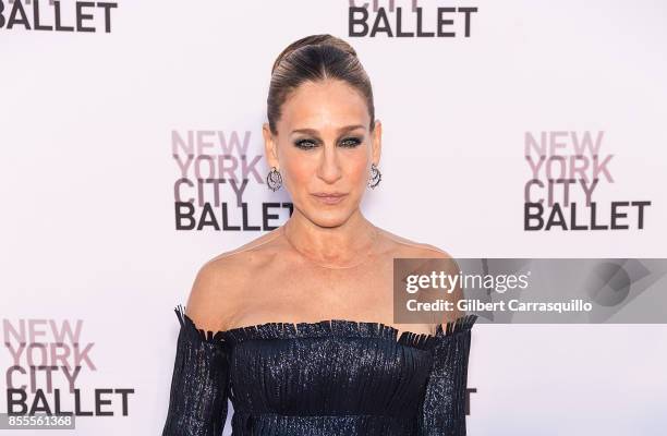 Actress and NYCB Board Vice Chair, Sarah Jessica Parker attends the New York City Ballet's 2017 Fall Fashion Gala at David H. Koch Theater at Lincoln...