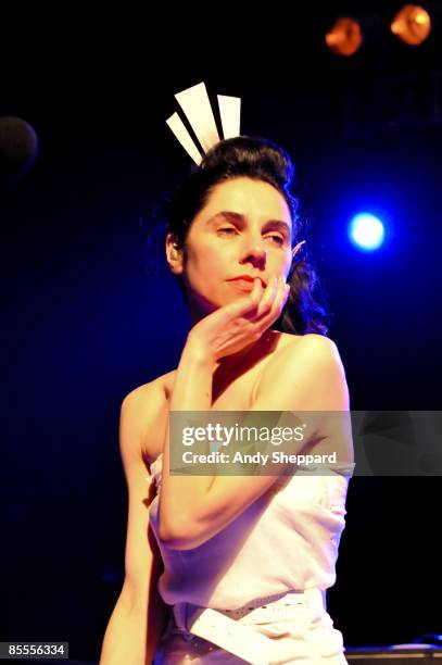 Harvey performs on stage at Stubb's as part of the SXSW 2009 Music Festival at SXSW on March 21, 2009 in Austin, Texas.