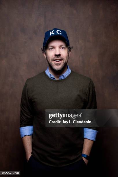 Actor Jason Sudeikis, from the film "Kodachrome," poses for a portrait at the 2017 Toronto International Film Festival for Los Angeles Times on...