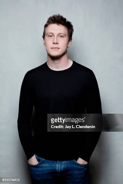 George MacKay from the film "Marrowbone," poses for a portrait at the 2017 Toronto International Film Festival for Los Angeles Times on September 12,...