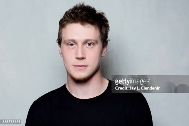 George MacKay from the film "Marrowbone," poses for a portrait at the 2017 Toronto International Film Festival for Los Angeles Times on September 12,...
