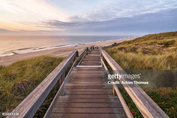 sylt island, germany, europe - beach sign stock pictures, royalty-free photos & images