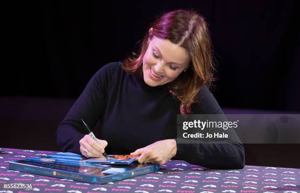 Belinda Carlisle signs copies of her New Album "Wilder Shores" and Copies of the 30th Anniversary Edition of "Heaven on Earth" at HMV Oxford Street...