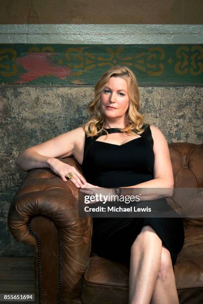 Actress Anna Gunn photographed for New York Observer on July 20 in Los Angeles, California.